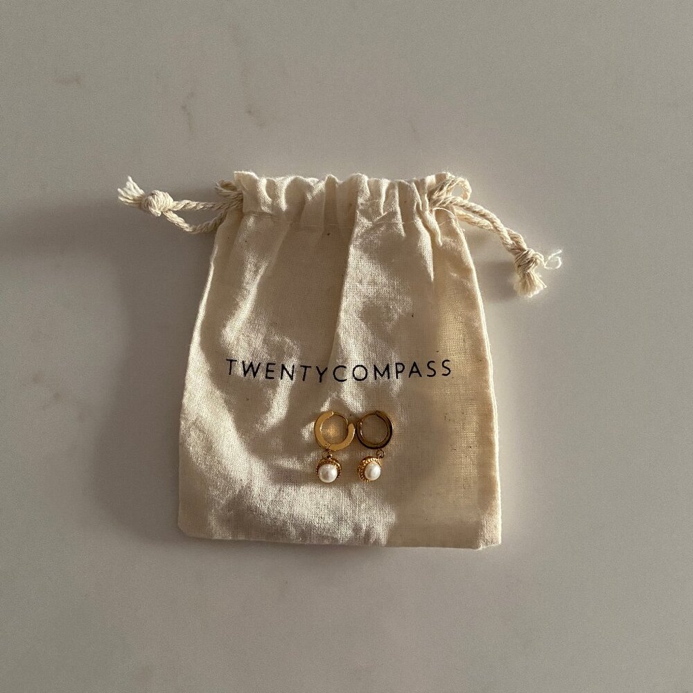 TWENTY COMPASS Paloma Hoops